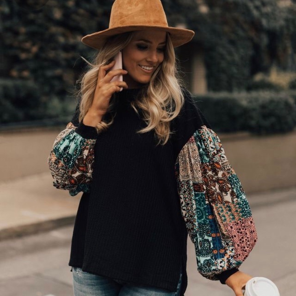 Sipping in Sonoma wallflower knit